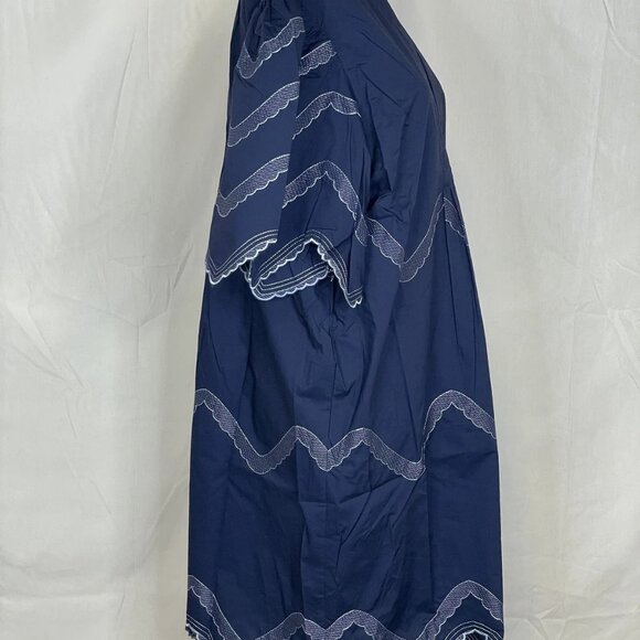 NEW HYACINTH HOUSE Women's Weston Mini Dress Navy Size XXL - Picture 7 of 7